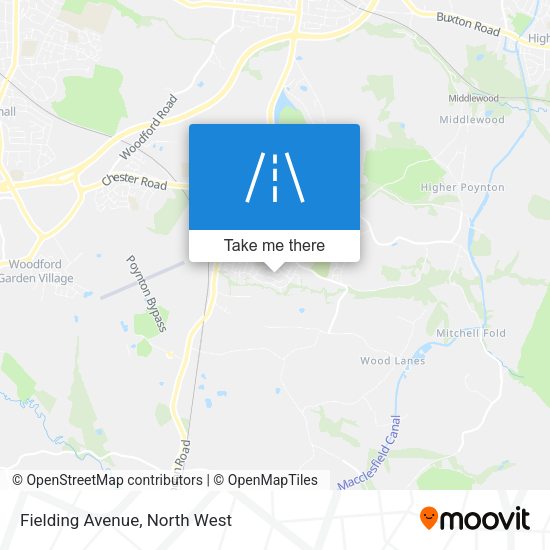 Fielding Avenue map