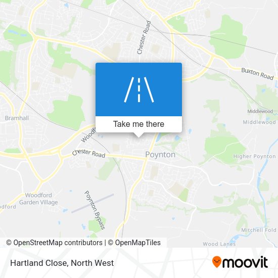 Hartland Close map