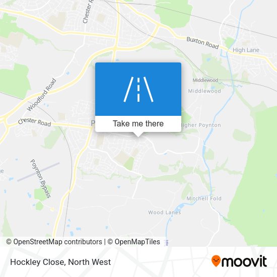 Hockley Close map