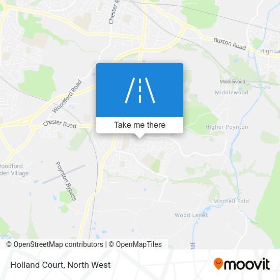 Holland Court map