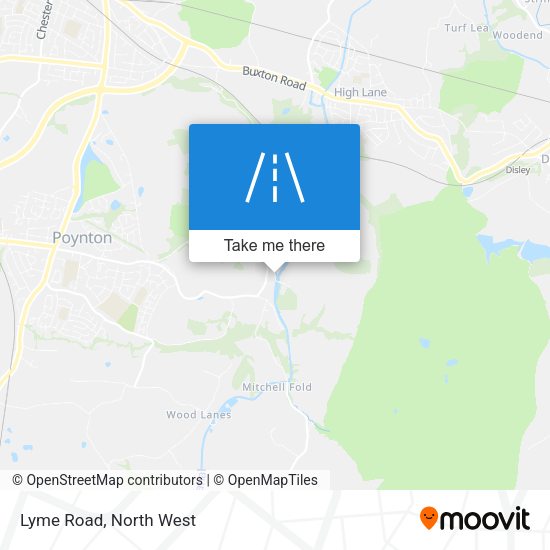 Lyme Road map