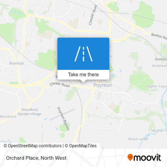 Orchard Place map