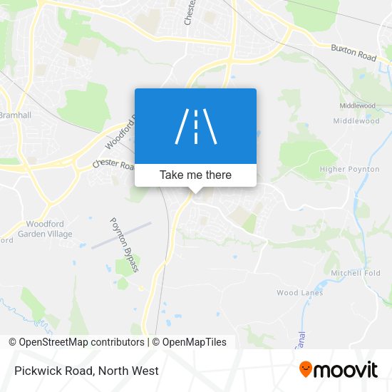 Pickwick Road map