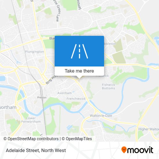 Adelaide Street map