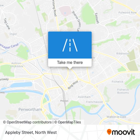 Appleby Street map