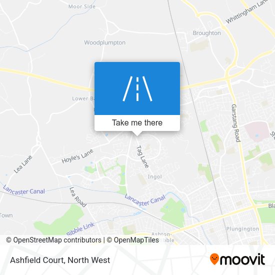 Ashfield Court map