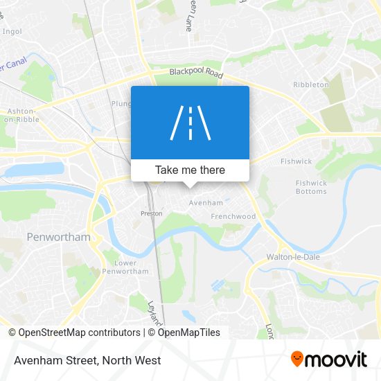 Avenham Street map