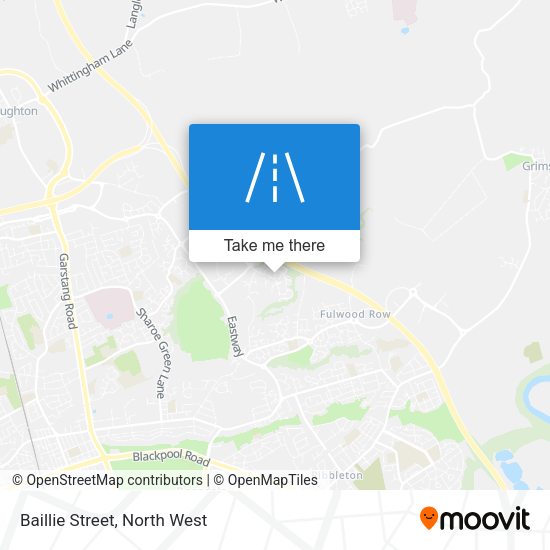 Baillie Street map
