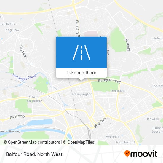 Balfour Road map