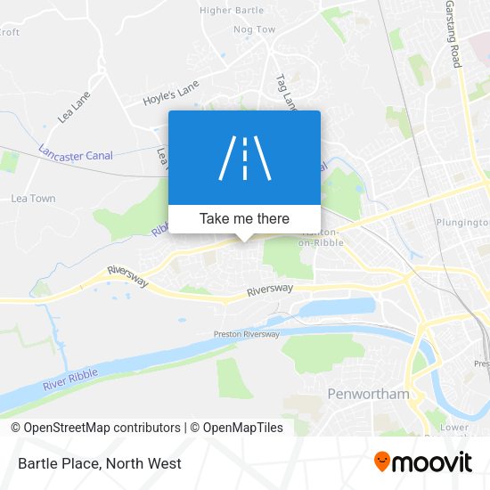 Bartle Place map