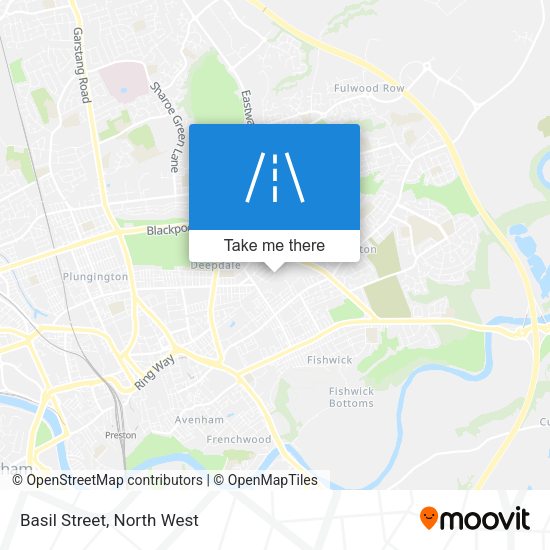 Basil Street map