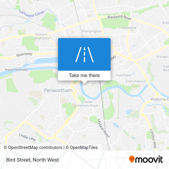 Bird Street map