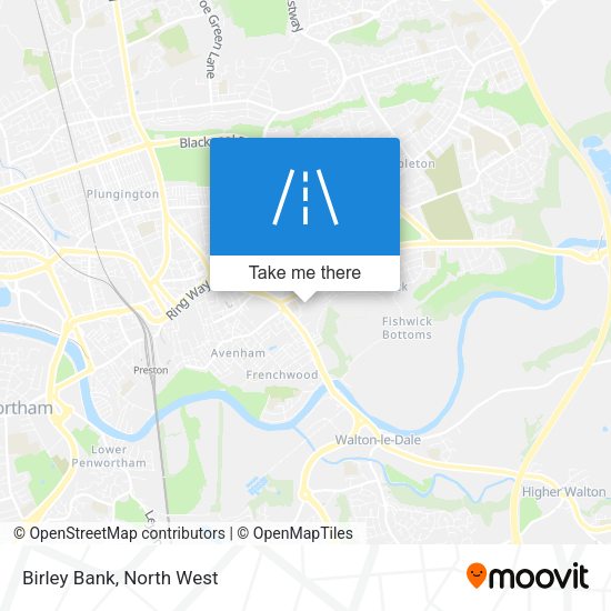 Birley Bank map