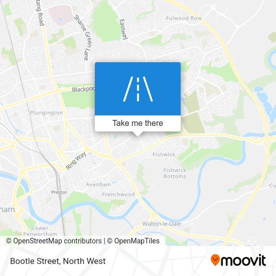 Bootle Street map
