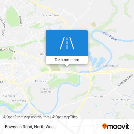 Bowness Road map