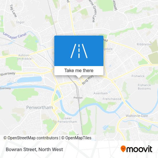 Bowran Street map
