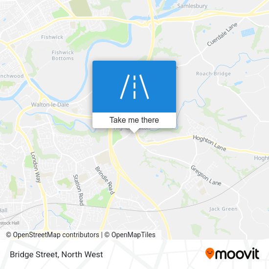 Bridge Street map