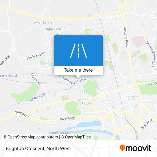 Brighton Crescent map