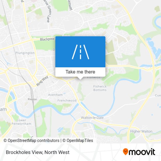 Brockholes View map