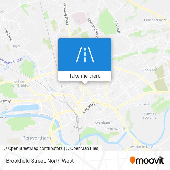Brookfield Street map