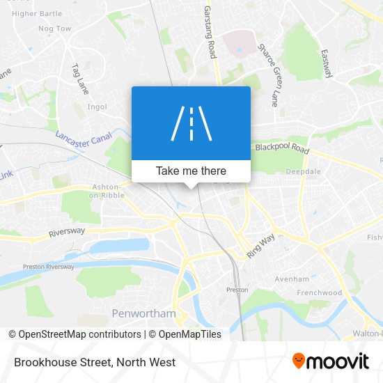 Brookhouse Street map