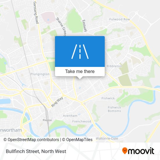 Bullfinch Street map