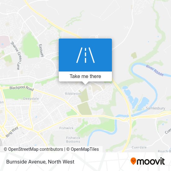 Burnside Avenue map