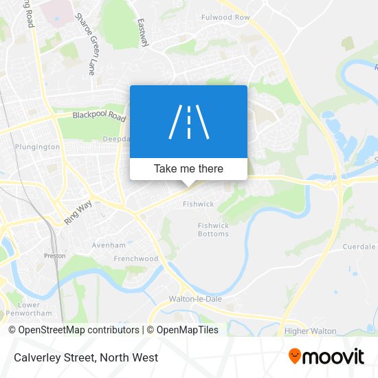 Calverley Street map