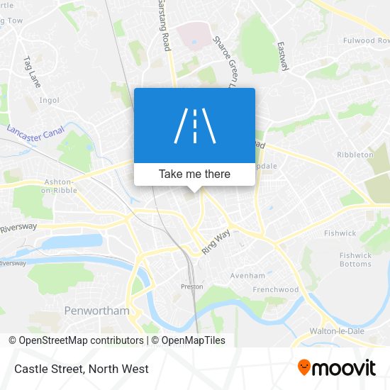 Castle Street map