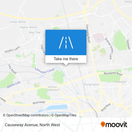 Causeway Avenue map