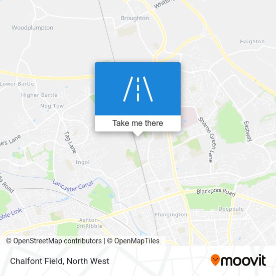 Chalfont Field map