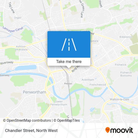 Chandler Street map