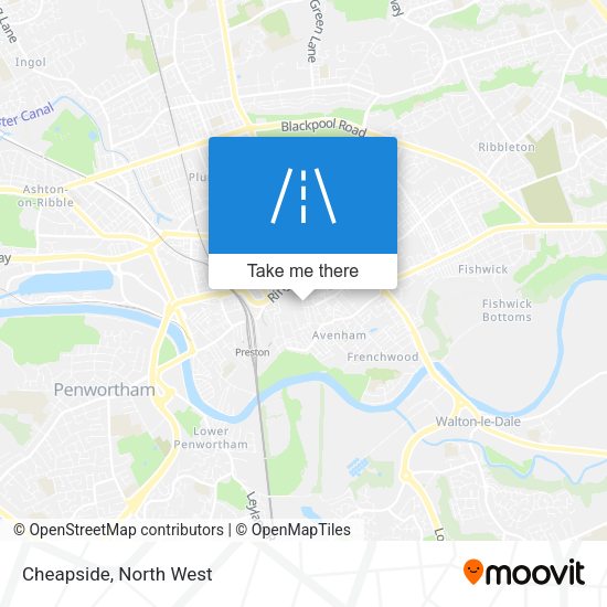 Cheapside map