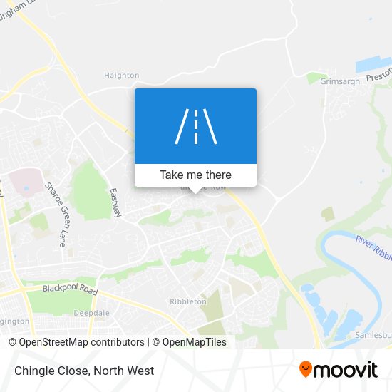 Chingle Close map