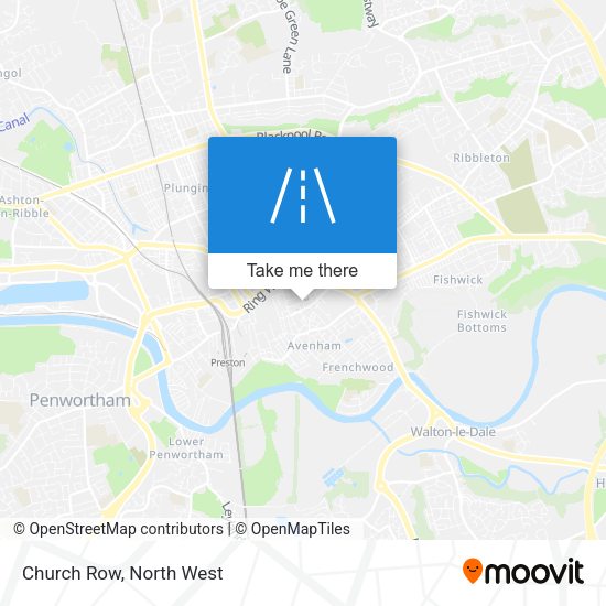 Church Row map