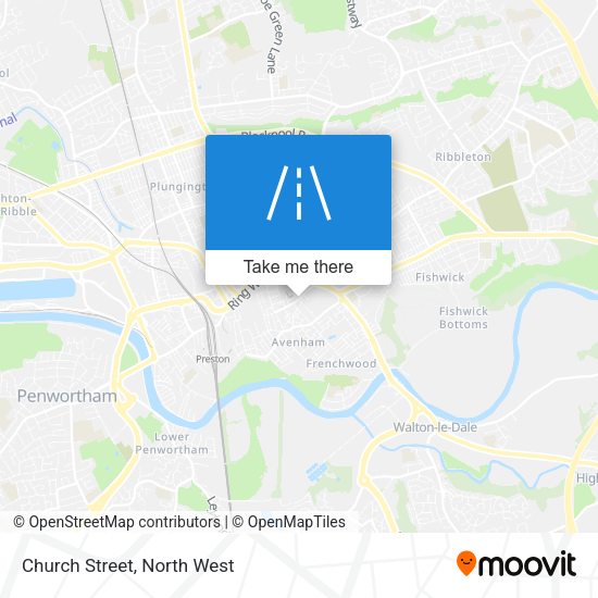 Church Street map