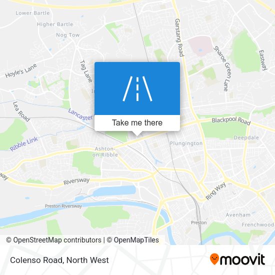 Colenso Road map