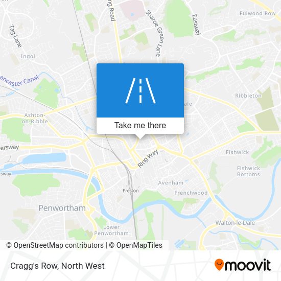 Cragg's Row map