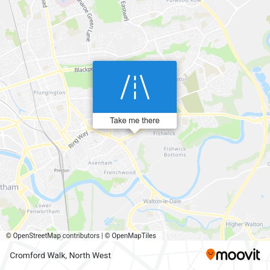 Cromford Walk map