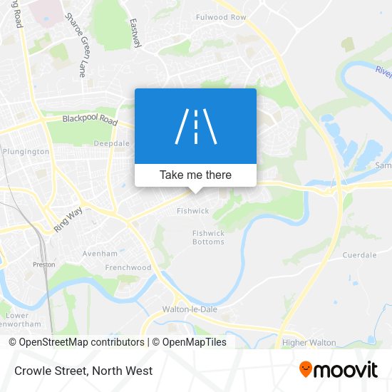 Crowle Street map