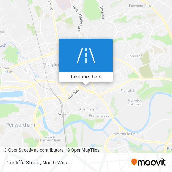Cunliffe Street map