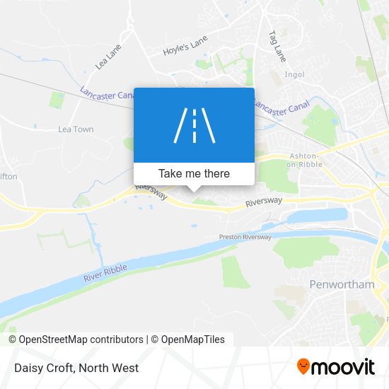 Daisy Croft map