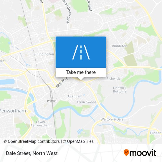 Dale Street map