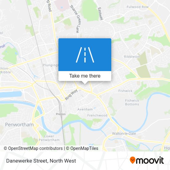 Danewerke Street map