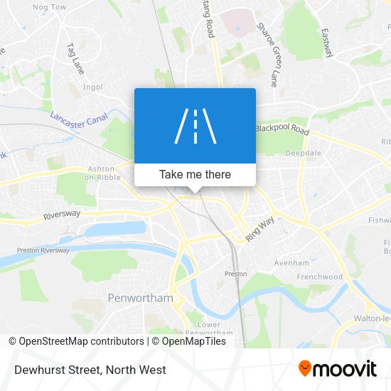 Dewhurst Street map