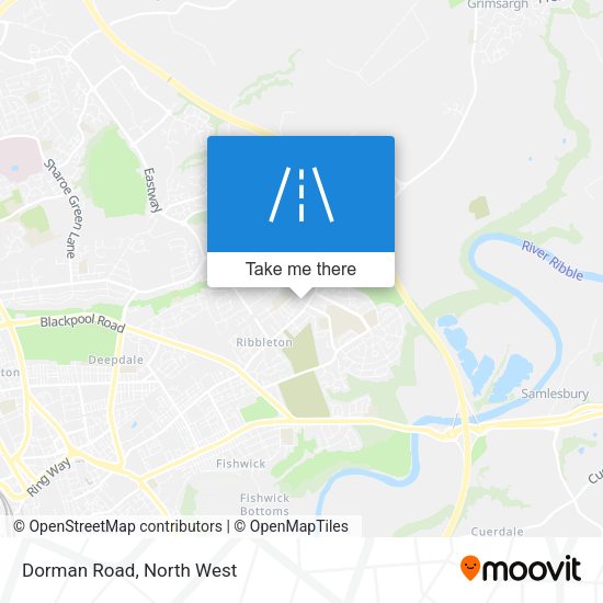 Dorman Road map