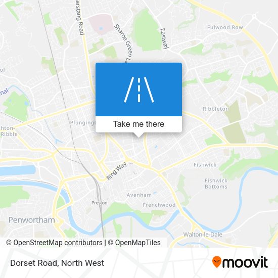 Dorset Road map