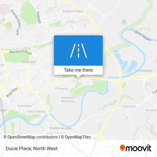 Ducie Place map