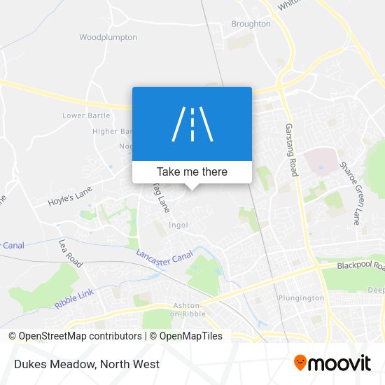 Dukes Meadow map
