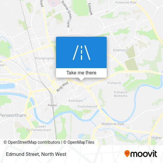 Edmund Street map
